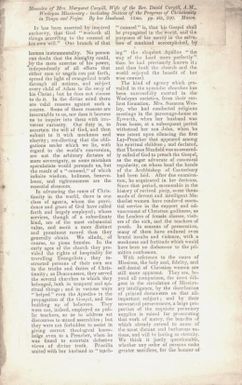 Review of the memoirs of Mrs. Margaret Cargill