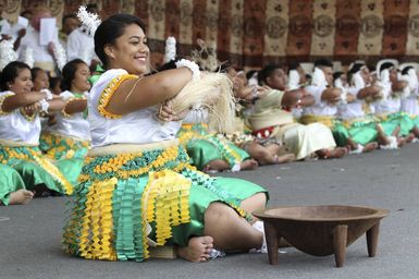 James Cook High School performance at ASB Polyfest.