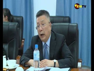 CHINESE ENVOY IN PNG