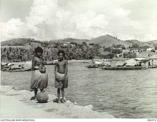 PAPUA. KAKI TRADING POST. (NEGATIVE BY R. PEARSE)
