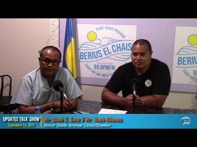Talk Show with Koror State Animal Clinic/Shelter (September 14, 2021)