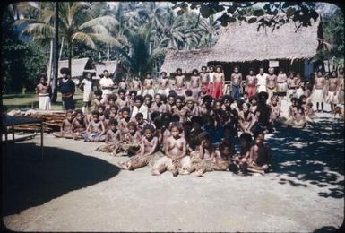 People of Dawada village, mountain people brought down to the coast to live (1) : Normanby Island, D'Entrecasteaux Islands, Papua New Guinea, 1956-1959 / Terence and Margaret Spencer