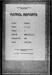 Patrol Reports. Western District, Kiunga, 1953 - 1956