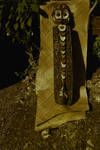 Sepik carving, 5' long, collected Wewak, 1965