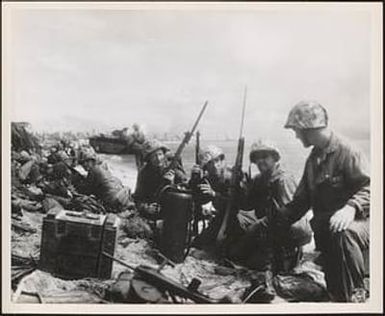 Marines, Roi Island, the Marshalls