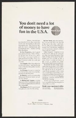 You don't need a lot of money to have fun in the U.S.A.