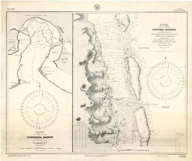 Nandronga Harbor, Viti Levu Island, Fiji Islands, South Pacific : Levuka Harbor, Ovalau Island, Fiji Islands, South Pacific / Hydrographic Office, U.S. Navy