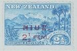 Stamp: New Zealand - Niue Two and a Half Pence