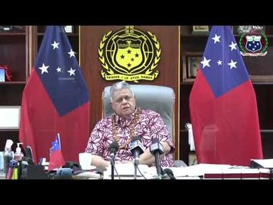 Feiloa'iga 'a le Palemia Hon. La'aulialemalietoa Polata'ivao Fosi Schmidt & Media - 12 DEC 2025