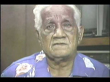 Legend of Two Brothers during their Fishing for Flying Fish, Marshall Islands