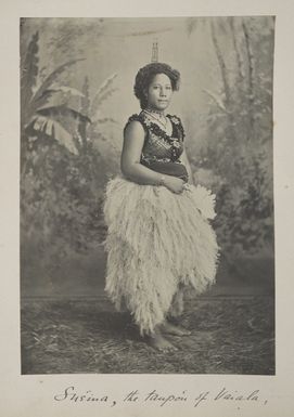 Sue'ima, the taupo'u of Vaiala, Samoa