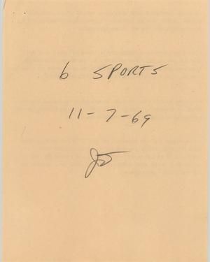 [News Script: Evening sports roundup]