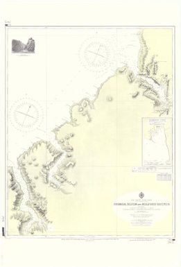 [New Zealand hydrographic charts]: New Zealand - South Island. George, Bligh and Milford Sounds. (Sheet 7413)