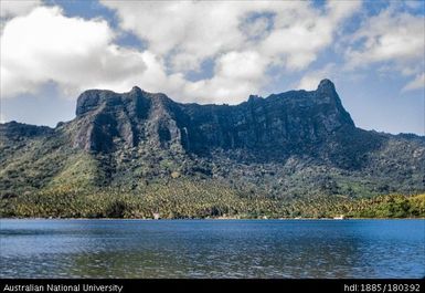 Tahiti - view of island