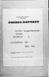 Patrol Reports. Bougainville District, Bougainville, 1946 - 1948