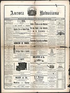 Aurora Hawaiiana November 02, 1889