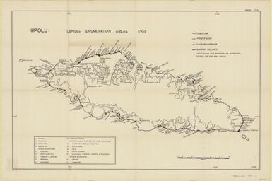 Upolu : census enumeration areas 1956 / P. Pirie