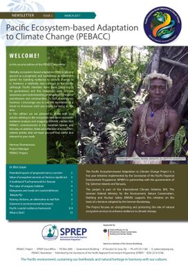 Pacific Ecosystem-based Adaptation to Climate Change (PEBACC) Newsletter - Issue 2 (March 2017)