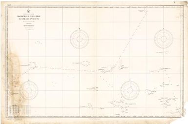 Marshall Islands, northern portion, North Pacific Ocean : from the latest information to 1923 / Hydrographic Office, U.S. Navy