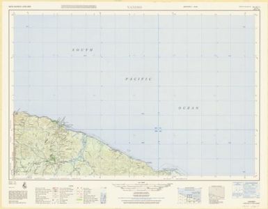 New Guinea 1:250,000 (Vanimo ; SA 54-11 ; 1966)