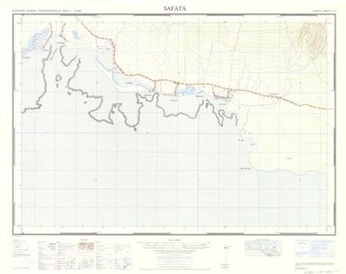 Western Samoa topographical map 1:20,000: Safata (Sheet 25)