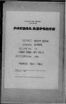 Patrol Reports. West Sepik District, Aitape, 1967 - 1968