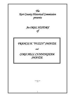 Oral History Interview with Francis H. "Fuzzy" and Cora Nell Cunningham Swayze, May 28, 2008