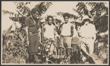 Fijian survey party, May 1929