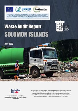 Waste Audit Report Solomon Islands