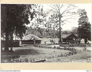 LAE, NEW GUINEA. 1944-10. GENERAL OFFICER COMMANDING'S HEADQUARTERS FIRST ARMY