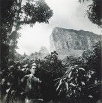 At Bora-Bora island, view on mountains