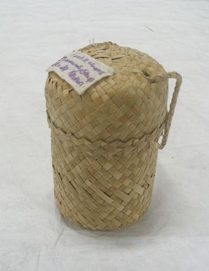 kete punupunu (Round Basket)