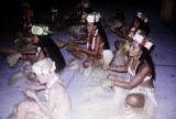 French Polynesia, dancers performing at resort on Moorea Island