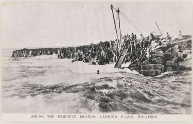 Among the Friendly Islands: landing place, Niuafoou