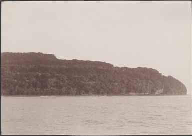 South-west end of the island of Toga, Torres Islands, 1906 / J.W. Beattie