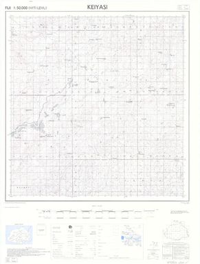 Fiji 1:50,000: Keiyasi (Sheet Viti Levu 11)