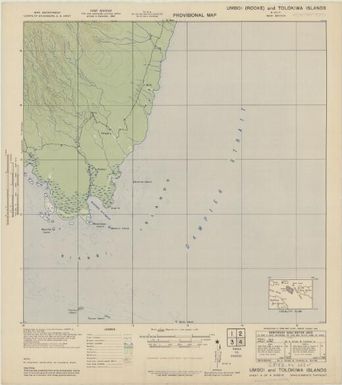 New Britain, provisional map (Umboi & Tolokiwa Islands 4 , )