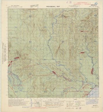 New Britain, provisional map (Mevelo , overprinted)