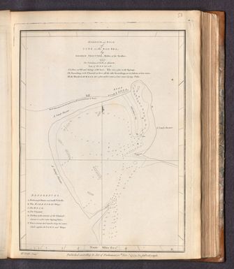 Harbour and Road of Suez in the Red Sea by George Trotter.. 1777