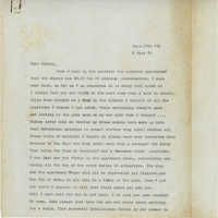 Letter from Gertrude Sanford Legendre, September 19, 1945