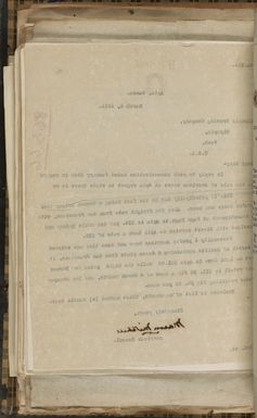 Letter from the Olympia Brewing Co. to Mason Mitchell, American Consul, Apia Samoa and Reply