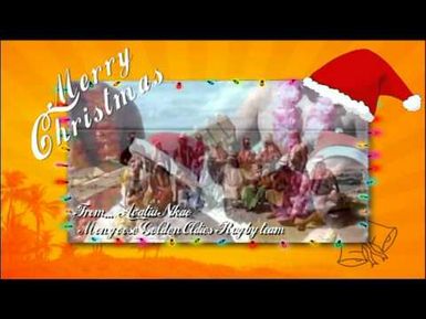 Avatiu/Nikao Mongoose Golden Oldies Rugby Team Christmas song on Tagata Pasifika