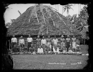 Mata'afa Iosefo and 19 fellow Matai (chiefs)