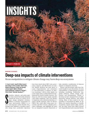 Marine Science - Deep-sea Impacts Climate Interventions