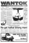 Wantok Niuspepa--Issue No. 0922 (March 05, 1992)