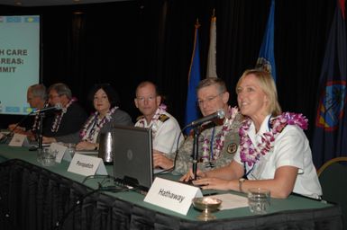 [Assignment: 48-DPA-09-29-08_SOI_K_Isl_Conf_PM] Insular Areas Health Summit [("The Future of Health Care in the Insular Areas: A Leaders Summit") at the Marriott Hotel in] Honolulu, Hawaii, where Interior Secretary Dirk Kempthorne [joined senior federal health officials and leaders of the U.S. territories and freely associated states to discuss strategies and initiatives for advancing health care in those communities.] [48-DPA-09-29-08_SOI_K_Isl_Conf_PM_DOI_0748.JPG]