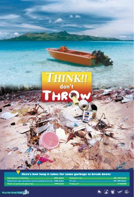 Think Don't Throw (poster)