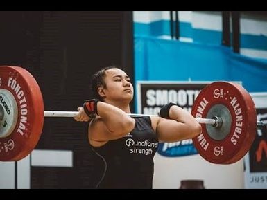 Samoan-Fijian weightlifter Kanah Andrews-Nahu