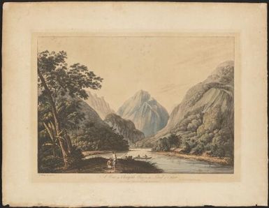 A view in Oheitepeha Bay, in the island of Otaheite / J. Webber fecit