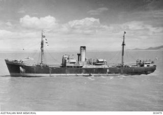 Formerly the German Soneck, and impounded in the Netherlands East Indies (NEI) when war began, in May 1940, the 2,191ton steamer SS Karsik (as it was renamed) was used as a train ferry at Batavia ..